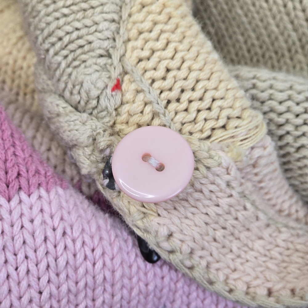 *VTG* STORYBOOK KNITS Sunrise Scene Horse Sweater, Vintage Pastel Horse Sweater - Picture 8 of 16